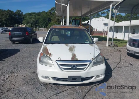 2006 Honda Odyssey Touring из США, поврежденный, VIN 5FNRL38836B125434